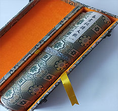 道县书画装裱案例